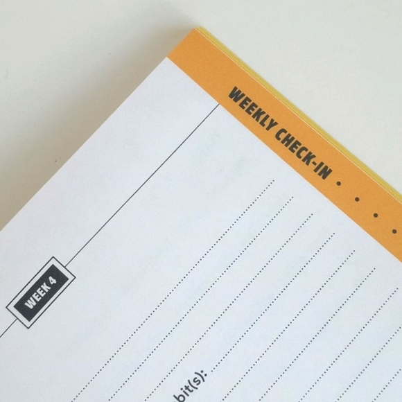 Habits 12 Week Journal To Change Your Habits Achieve Goals Book Dr Hayden Finch - Picture 9 of 14